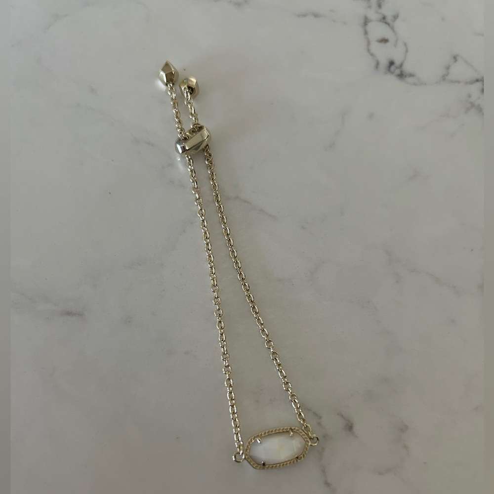 Kendra Scott white quartz bracelet